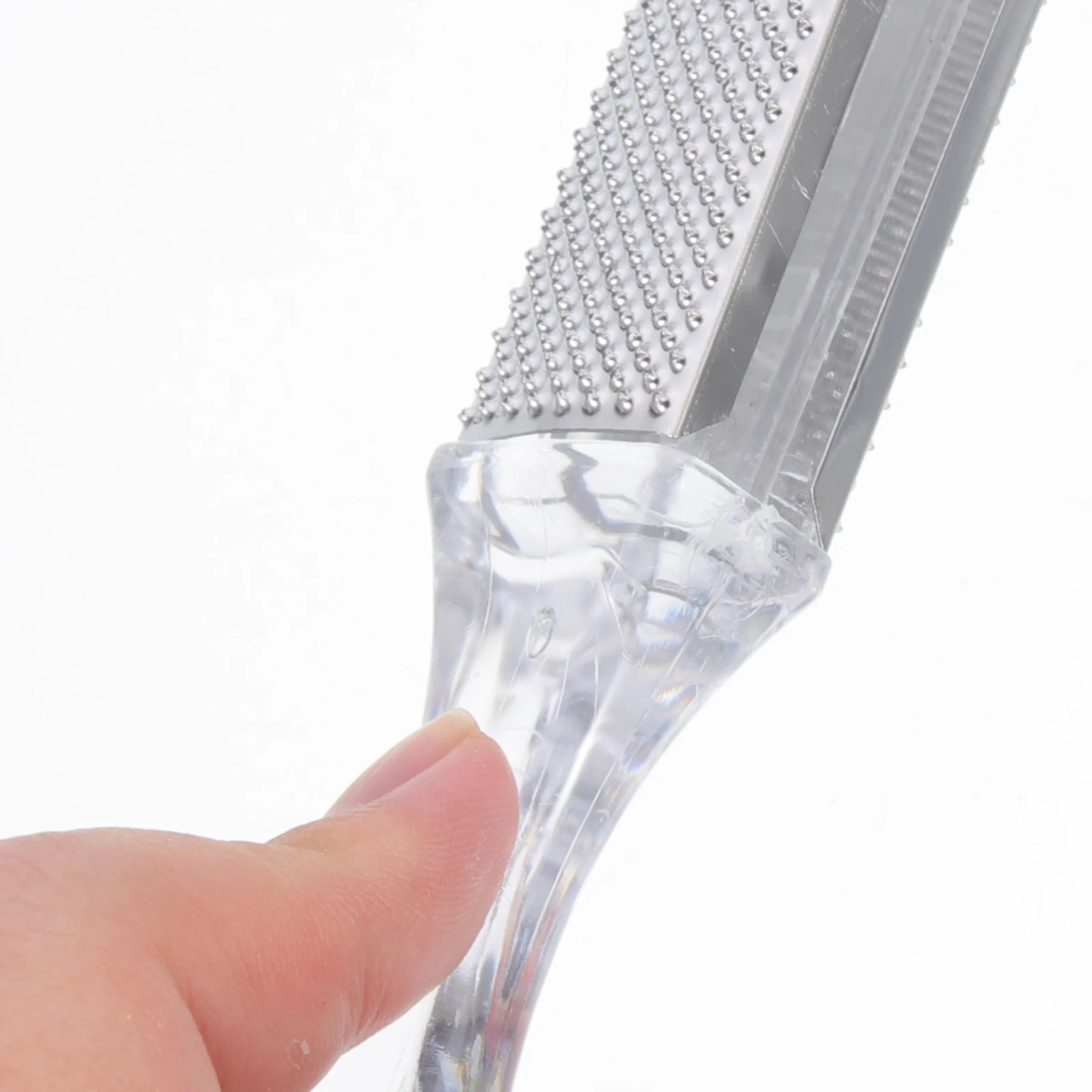 

4pcs Foot Care Trimmers Transparent Callus Removers Reusable Dead Skin Files For Men Women Elderly Foot Sole Exfoliating Tool