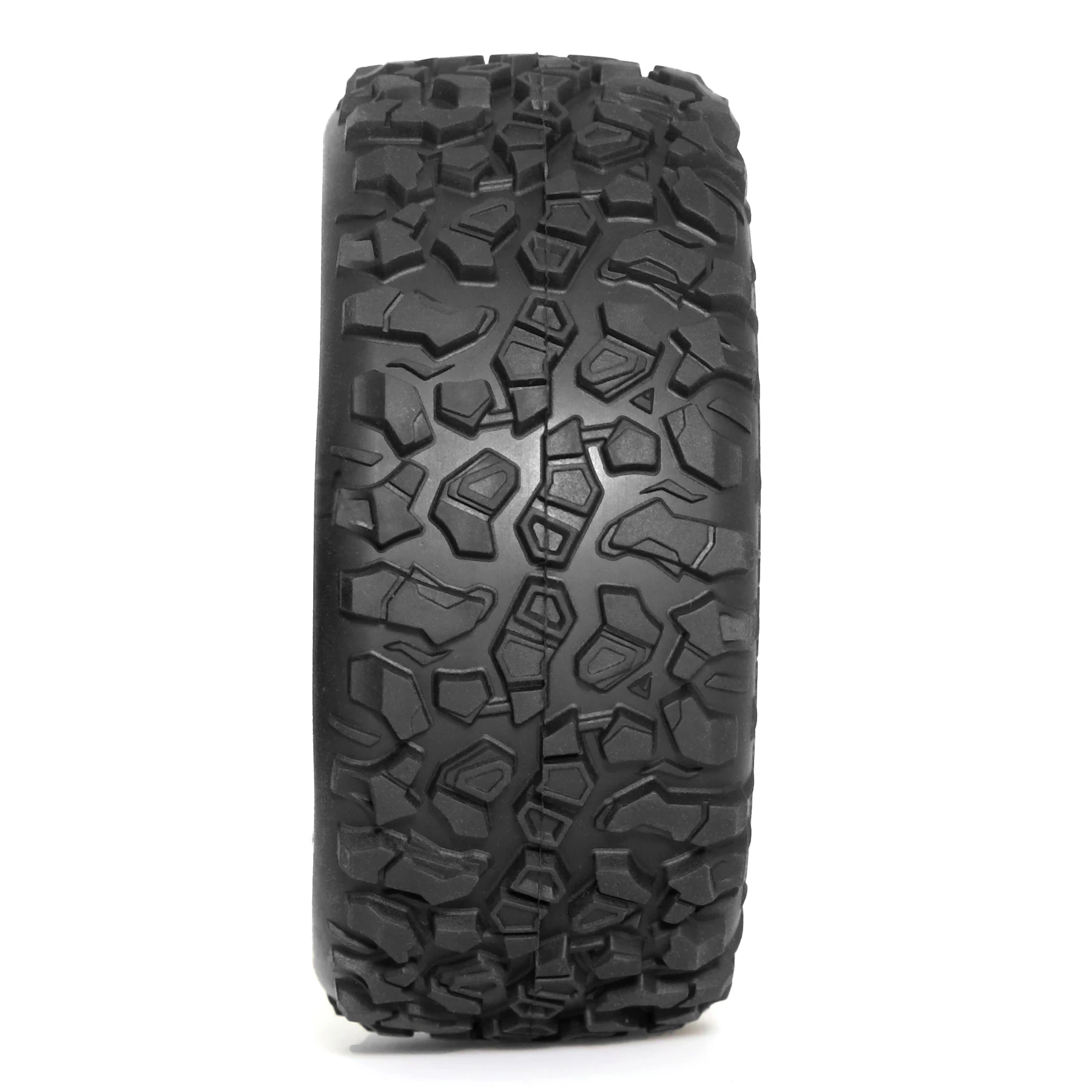 4Pcs 110mm 1/8 1/10 Short Course Truck Tire with 12mm 14mm 17mm Wheel Hex for TRAXXAS Slash ARRMA SENTON Vkar SCTX10 HPI RC Car