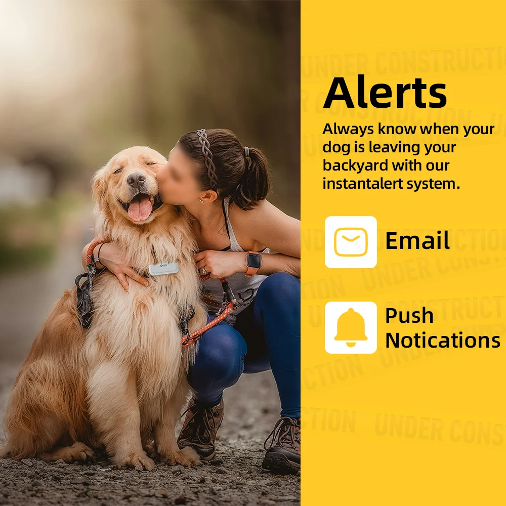 وصول جديد في الوقت الحقيقي جهاز تعقب محدد 4G كلب صغير لتحديد المواقع طوق المقتفي مع تطبيق Omni