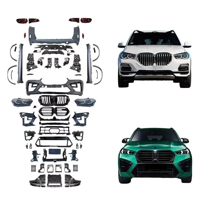 for BMW X5 G05 2019-2023 Conversion Kit Upgrade to 2024 X5M F95 LCI Style Car Body Kit Car Bumpers Car Parts Headlight Taillamp