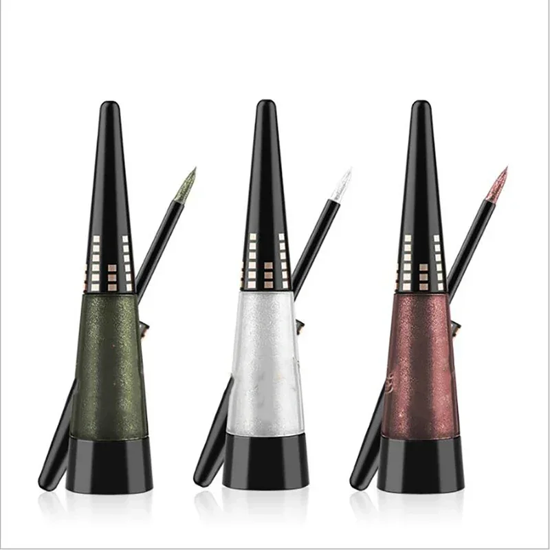 Waterproof  Pencil Long Lasting Shiny Pearly Eyeliner Beauty Make Up Tool No Smudging Smooth Eyeliner 6 colors