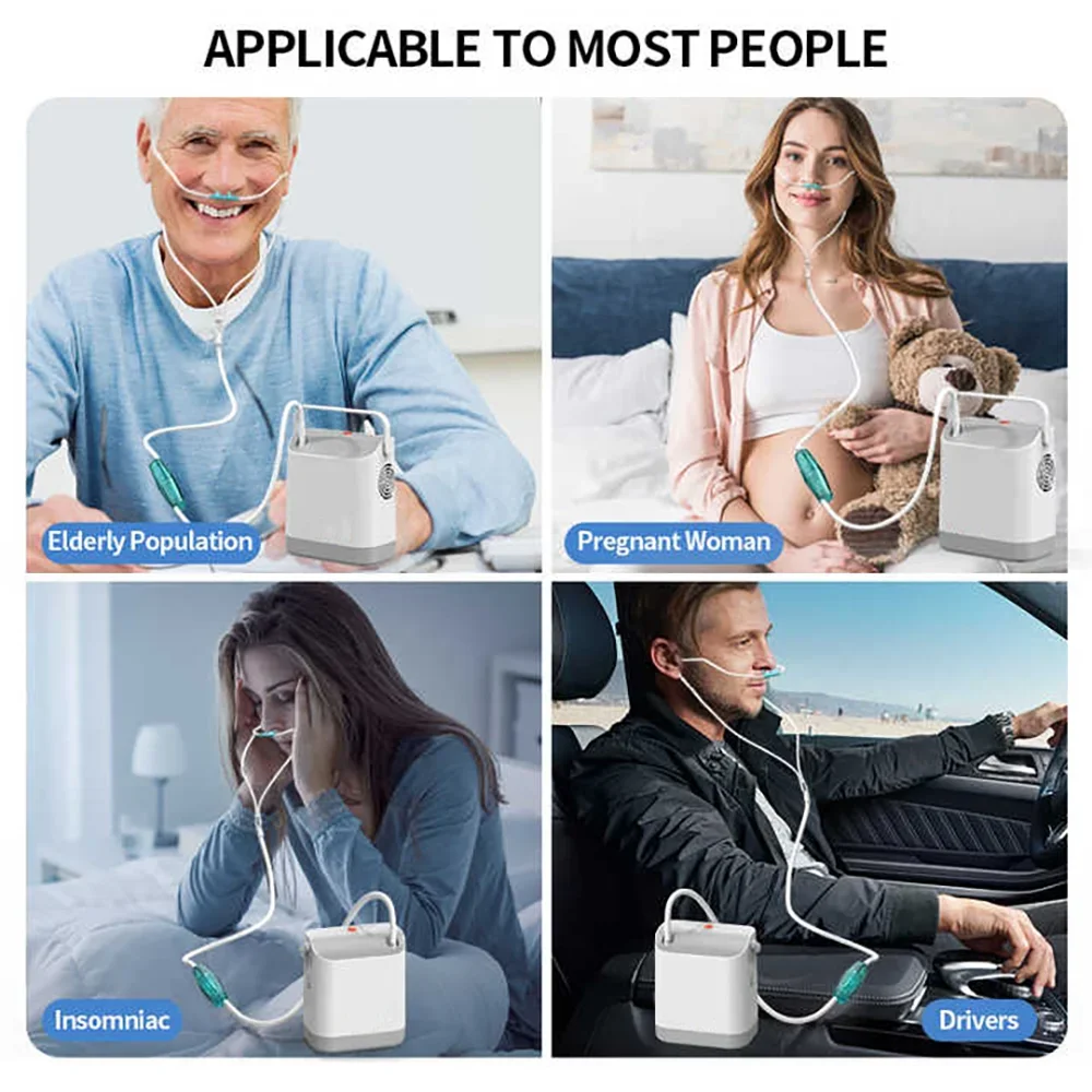 Picture 7: Travel Oxygen Concentrator Portable Rechargeable Oxygen Machine Lightweight Medical Grade Oxygen Machine concentrador de oxígeno