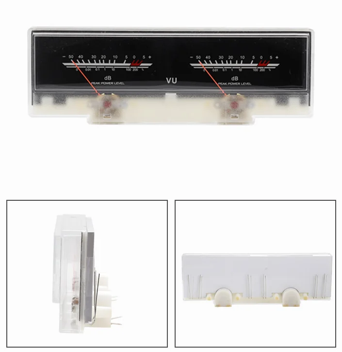 

Double Pointer Power Amplifier VU Meter DB level Audio Meter Power Amplifier