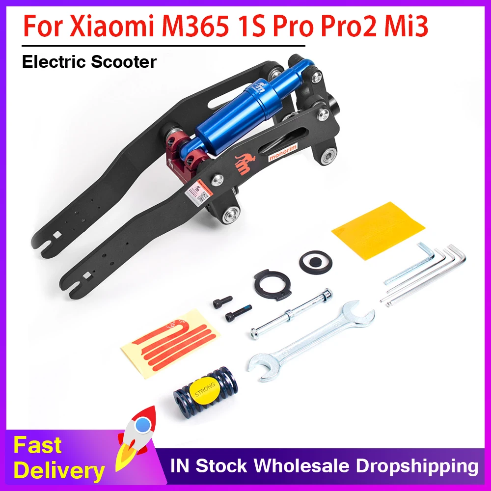 

Monorim M1 Front Suspension Kit V4.0 Front Tube Shock Absorption Part for Xiaomi Electric Scooter M365 1S Pro Pro2 Essential Mi3