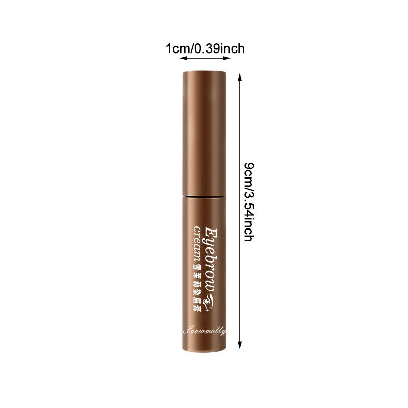 3 Colors Eyebrow Tint Waterproof Long Lasting Liquid Enhancer Dye Eyebrow Gel Cream Brown Natural Mascara Tint Makeup Cosmetics