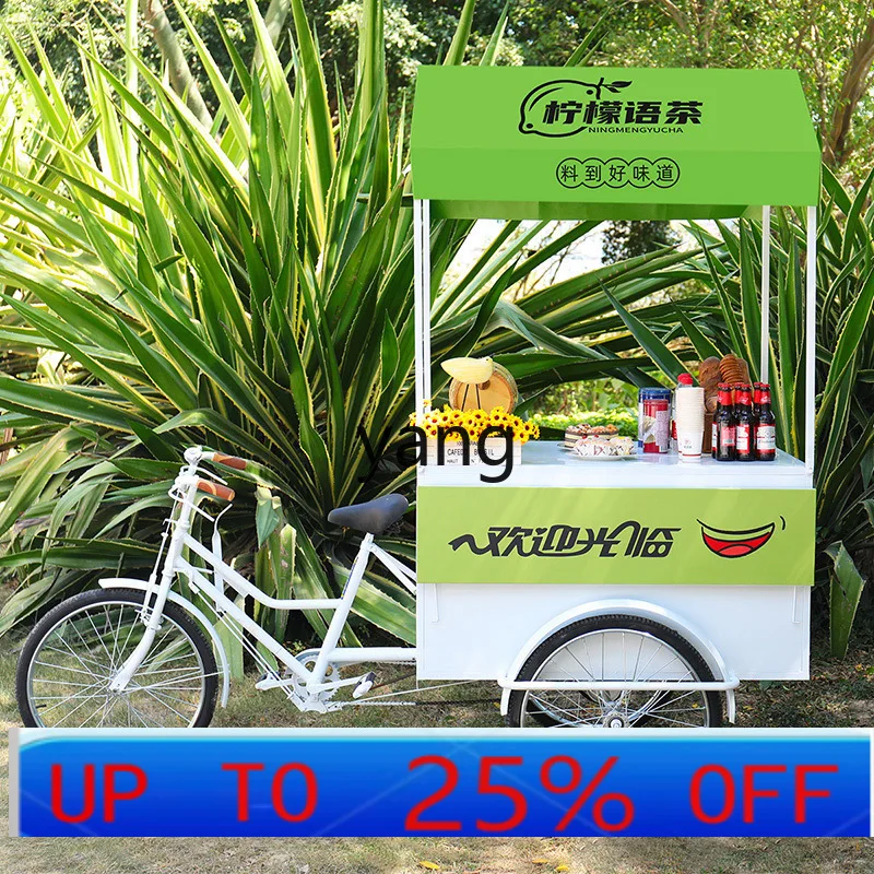 LTT السوق الليلي تعزيز مول مبيعات الآيس كريم عربة المبيعات عربة كشك الغذاء