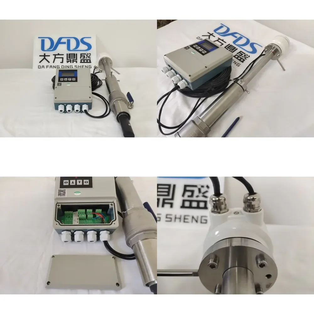 WSQ DN150-DN3000 Insertion Electromagnetic Flow Meter / Plug-in Magnetic Flowmeter for Water Wastewater Sewage Slurry