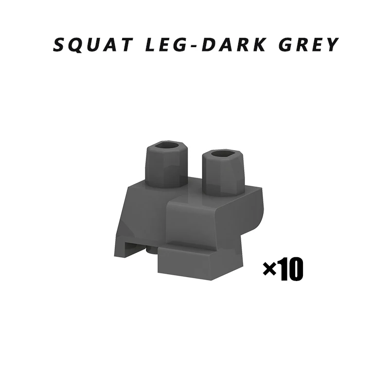 Special Modelling Figures Squat Leg Spherical Joints Hands Bricks Body Parts Building Blocks MOC Accessories Compatible Kids Toy