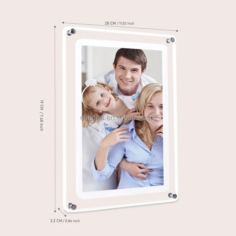 5/7/10.1 Inch Acrylic Digital Motion Memory Video Photo Frame