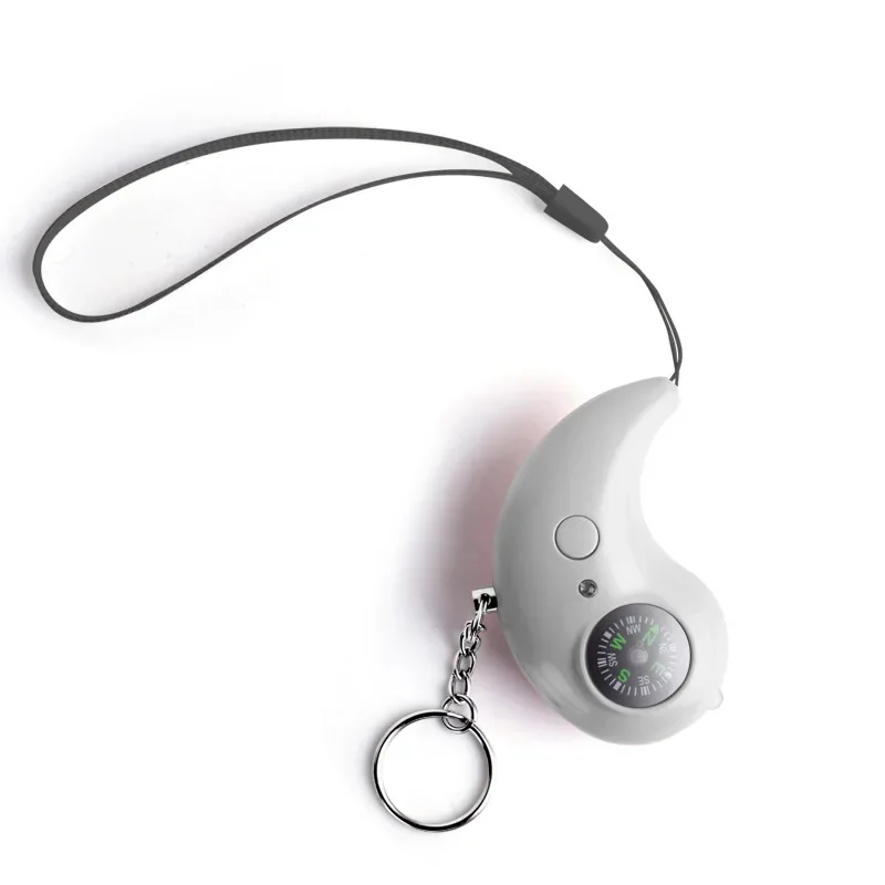 130db مكافحة الذئب الشخصية النساء في الهواء الطلق مجال السفر USB قابلة للشحن SOS إنذار الأمن في حالات الطوارئ جديد إنذار الدفاع عن النفس البوصلة