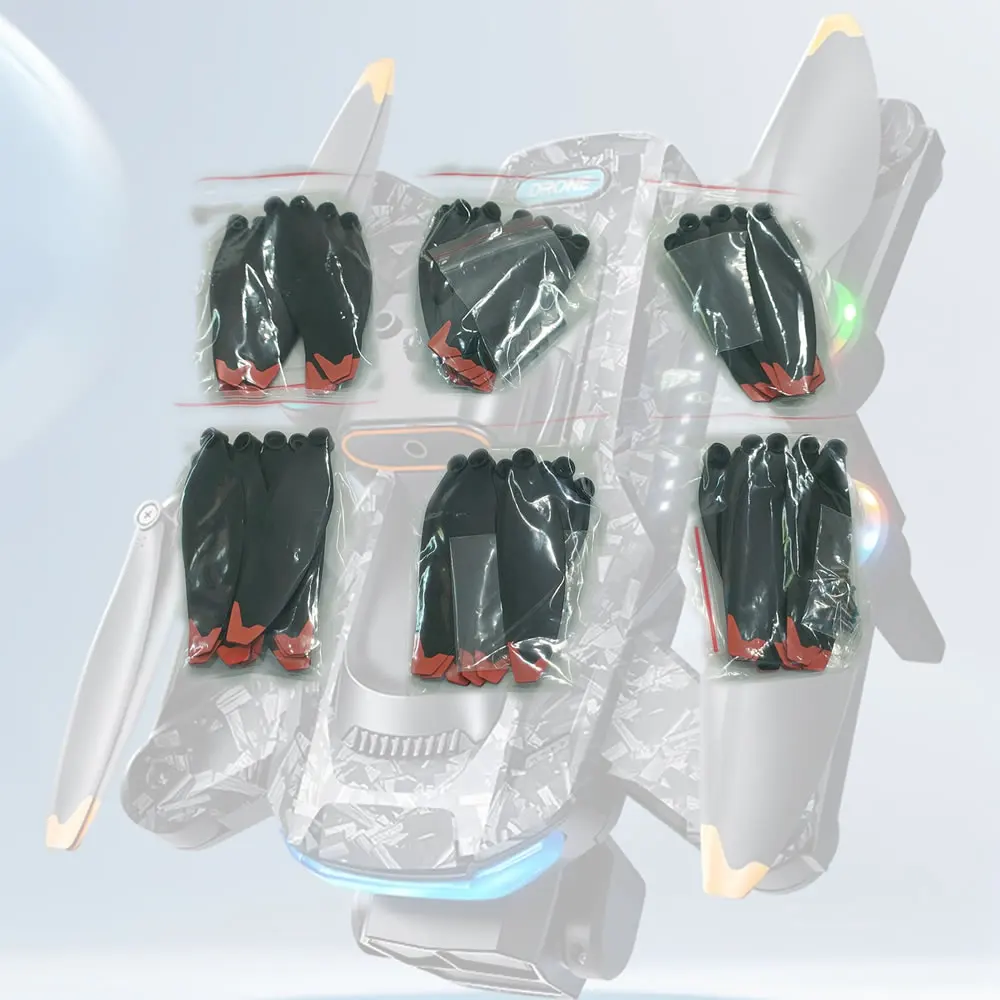 

6 комплектов пропеллеров для A14 Pro Max, профессиональный квадрокоптер с HD-камерой, бесщеточным двигателем, Wi-Fi FPV, складной, радиоуправляемый, вертолет