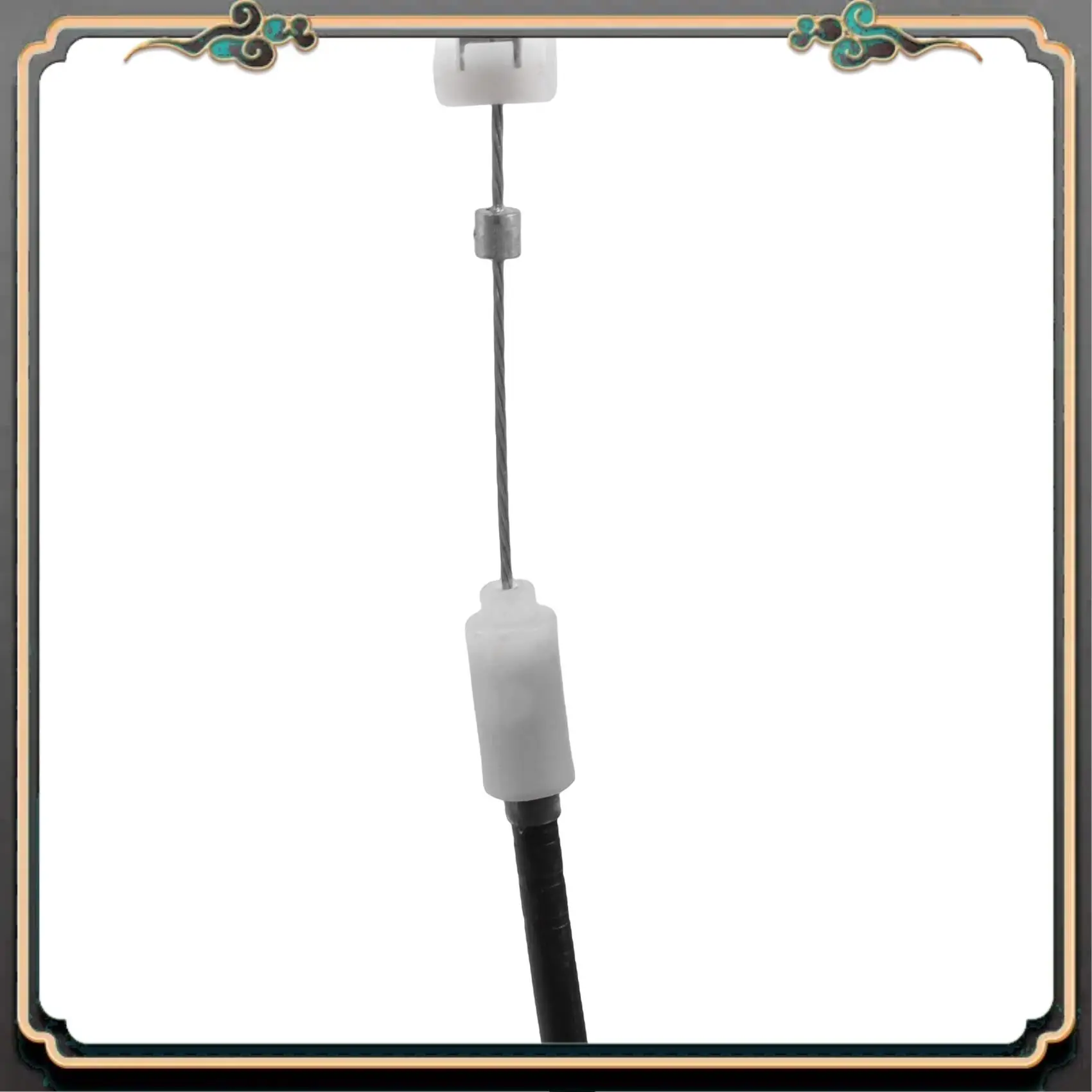 M45K-سيارة الجبهة اليسرى اليمنى قفل الباب سلك كابل 813712R000 813712L000 صالح ل-هيونداي I30 2007-2011 #5