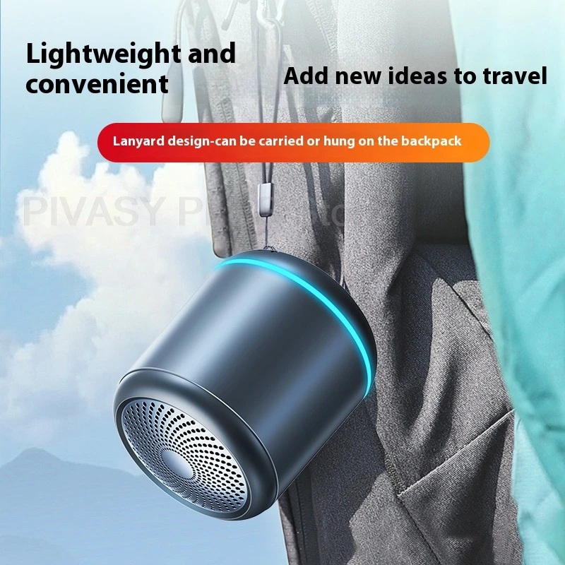 Portable Bluetooth Speaker 50MM Full Range Driver Speakers Frequency TF Card AUX Input Soundbar For Outdoor Travel Home Party
