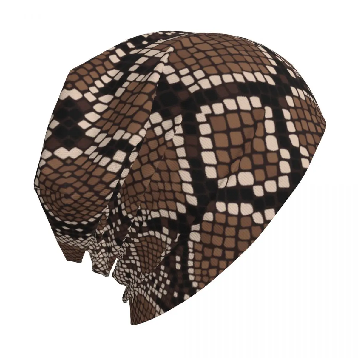 Snakeskin 1 Knitted Hat For Men And Women Gift Unisex winter Warm Brimless Urinal Hat