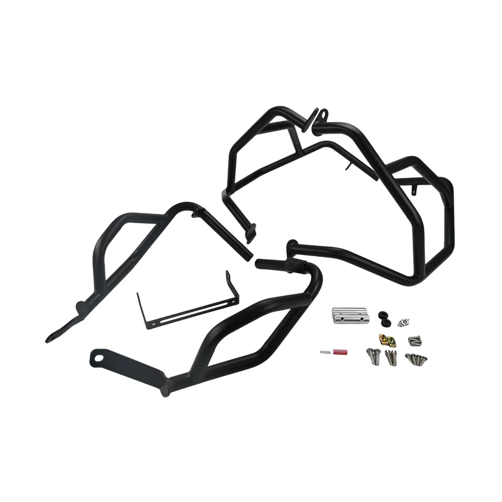 MTKRACING For SUZUKI V-STROM 800DE 2024 Motorcycle Accessories Bumper Front Engine Guard Highway Crash Bar Protection view 6