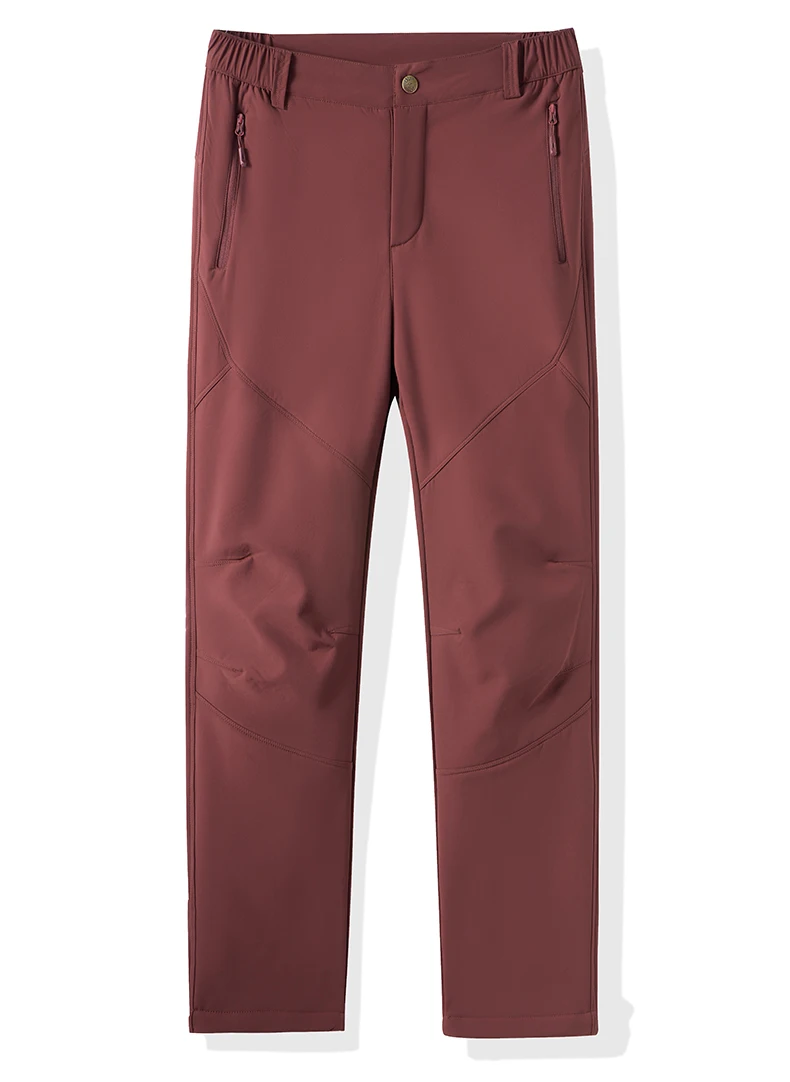 LNGXO Damen-Skihose, wasserdicht, winddicht, Snowboardhose, warme Fleecehose für den Winter, Outdoor-Sportbekleidung für Snowboarden. – Detail 23
