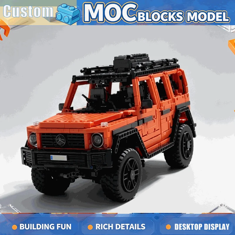 2815PCS Remote Control Off Road Utility Vehicle Building Blocks Motorized Driving Steering Car Model DIY Assembly Display Gift