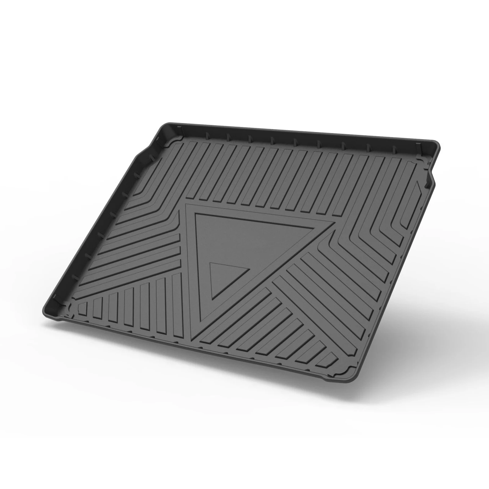 

For Peugeot 2008 2020-2022 TPE Custom Trunk Mat Waterproof Rubber Protective Front Car Trunk Mat