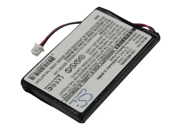 Batterie CS 800mAh pour Casio CGA-1-105A Casio cassiopea BE-300 Casio BE-500