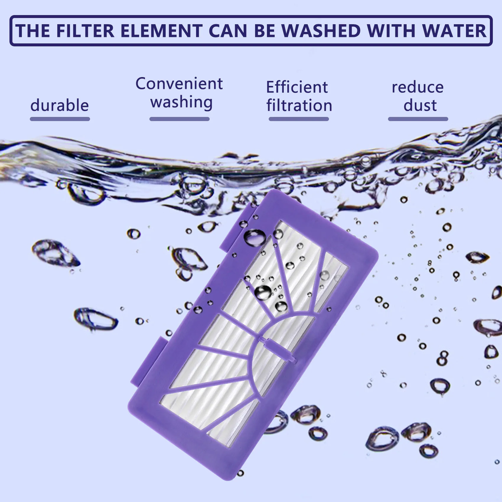 1 stücke ersatz combo roller pinsel + hepa filterx2 für neato XV-21 xv signatur pro XV-11 XV-12 XV-15 gekrümmten combo roller bürsten