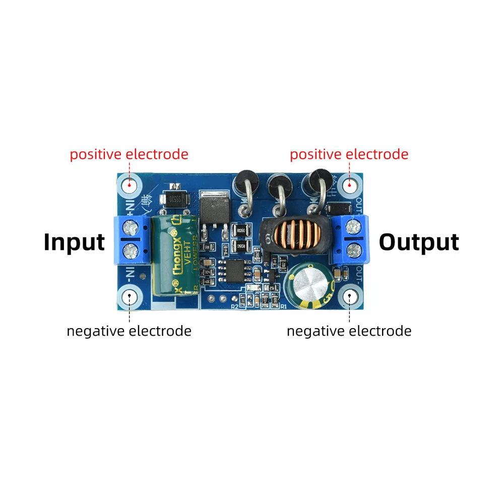 DC-DC Step-Down-Modul 20-140V auf 5V 9V 12V 24V 5A Buck-Wandler mit Geringer Welligkeit und Hoher Präzision – Detail 11