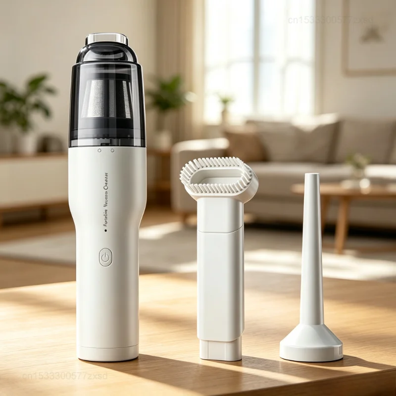 Bincoo Cordless Coffee Powder Vacuum Cleaner for Coffee Grounds Rechargeable Home Portable Wireless Vacuum Cleaner for Handheld