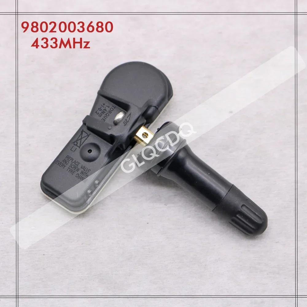 FOR 2013 2014 2015 2016 2017 PEUGEOT 5008 508 ( 8) TPMS 433MHz TIRE PRESSURE SENSOR TPMS PEUGEO 9802003680 9811536380