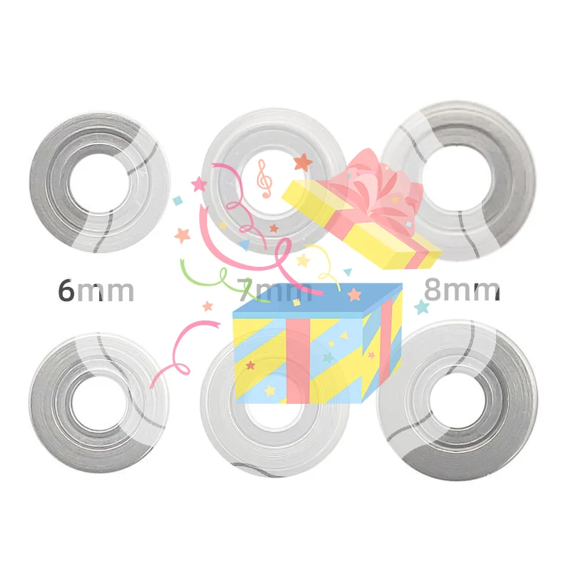 

6 шт./компл. подшипниковая стальная шестерня для коробки передач 6-8 мм, аксессуары для страйкбола и пейнтбола