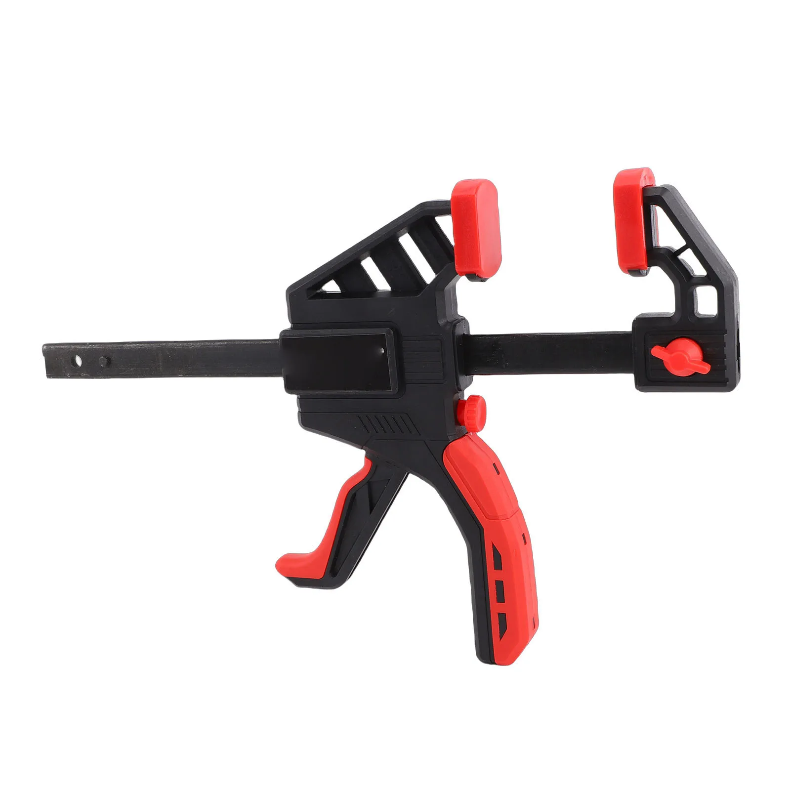 Stangenklemme, 6-Zoll-Auslöser, robuster F-Klemmverteiler mit 150 Pfund Lastbegrenzung für Holzbearbeitung, Zimmerei, Holzbearbeitung, Stangenklemme
