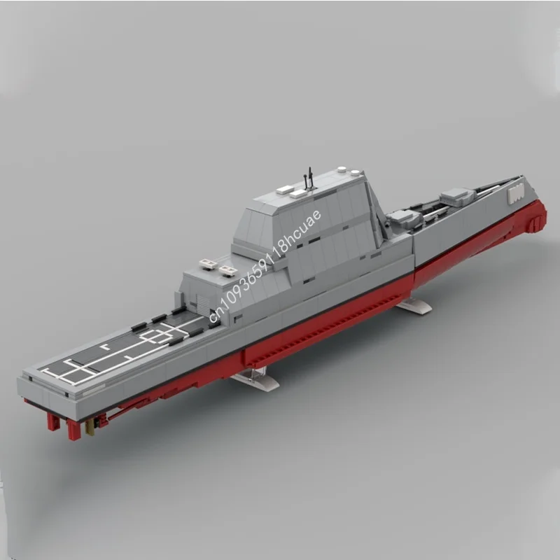 

1014pcs MOC USS Zumwalt Creatored Model Building Blocks Construction Assemble Toys DIY Idea Education Christmas Gifts Brick