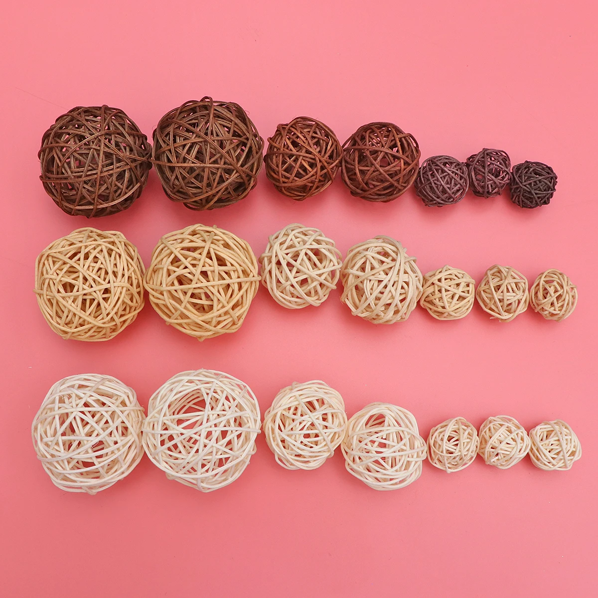 

21pcs Vine Photo Props Christmas Tree Ornaments Wall Hanging Decorations Diy Pendant For Home Party Festival Gift