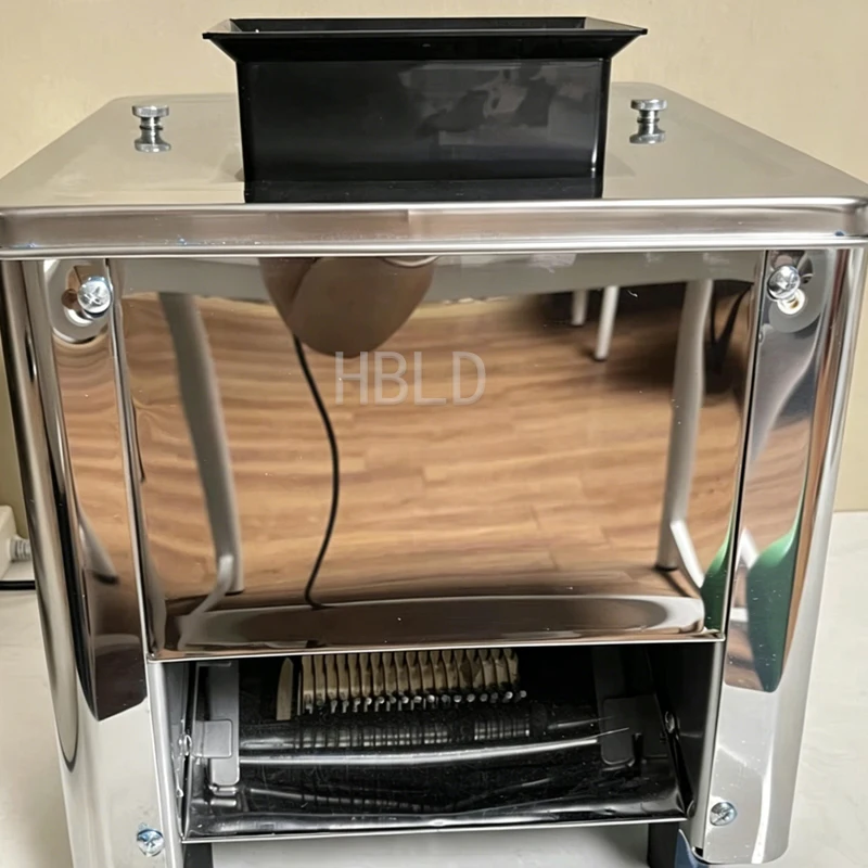 Electric Desktop Small Fully Automatic Meat Cutter Fast Slicing And Shredding Machine for Beef And Pork