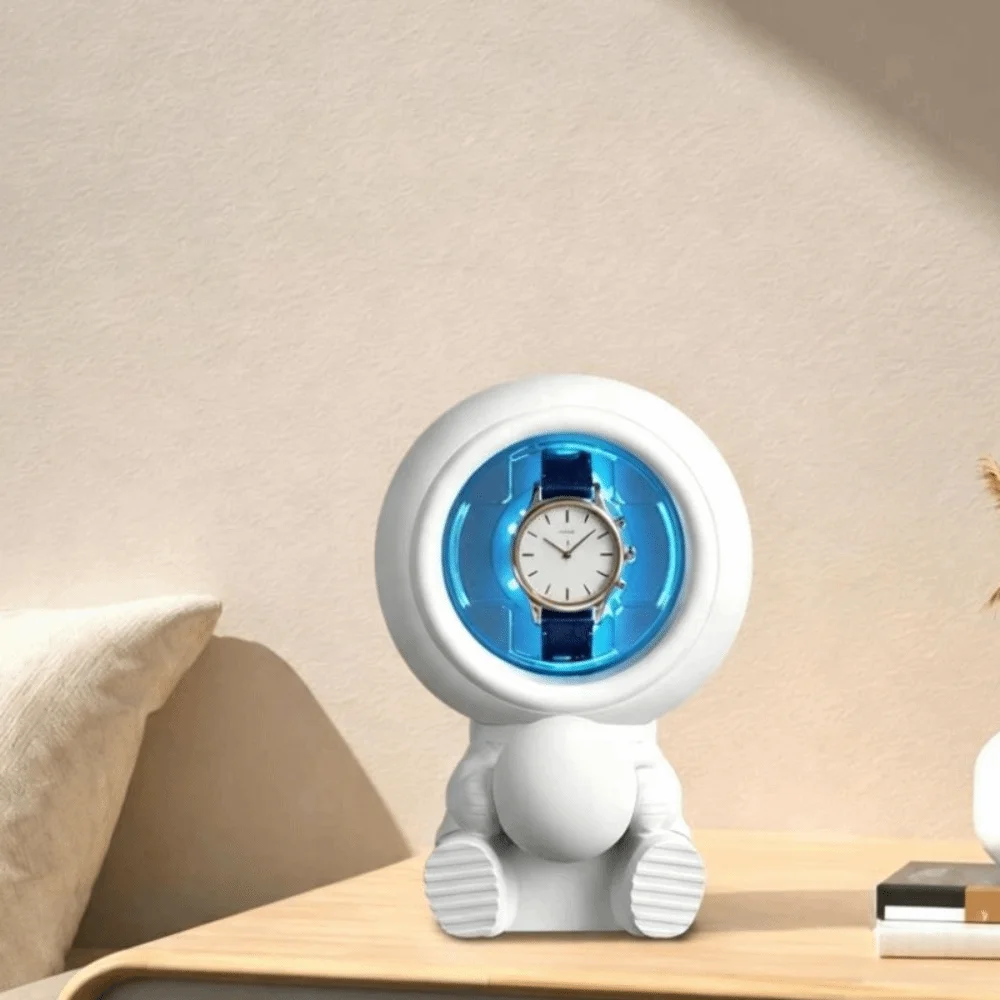 Swinging Automatic Spaceman Watch Winder Advanced Delicate Watch Winding Device Elegant Creative Watch Storage Box Watch Cabinet