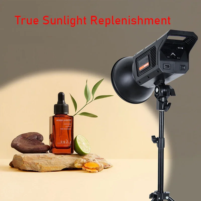 Photography Light Kit 300W LED Video Studio Daylight-Balanced Lamp Portrait Flash Studio Accessories 3000-6000K 3 Colors Light