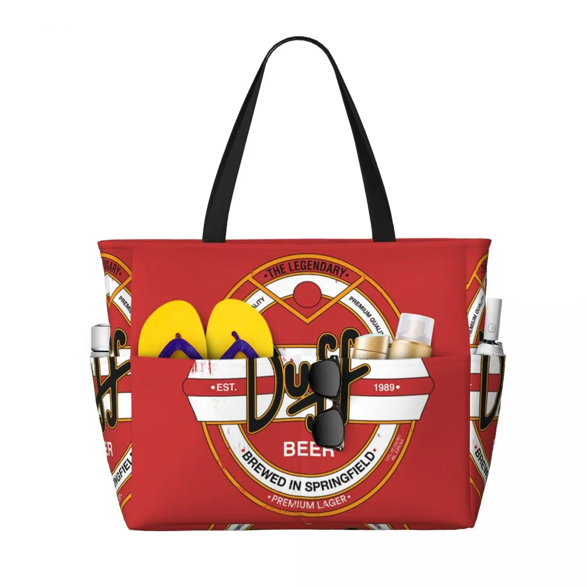 

Duff Beer (8) Пляжная большая сумка Спортивная сумка для занятий йогой в тренажерном зале Большая большая сумка Женская дорожная сумка Сумка для фитнеса