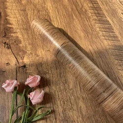 Carta da parati in PVC con venature del legno Adesivi autoadesivi impermeabili Desktop Armadio Armadio Tavolo Mobili Pellicola decorativa per ristrutturazione della casa