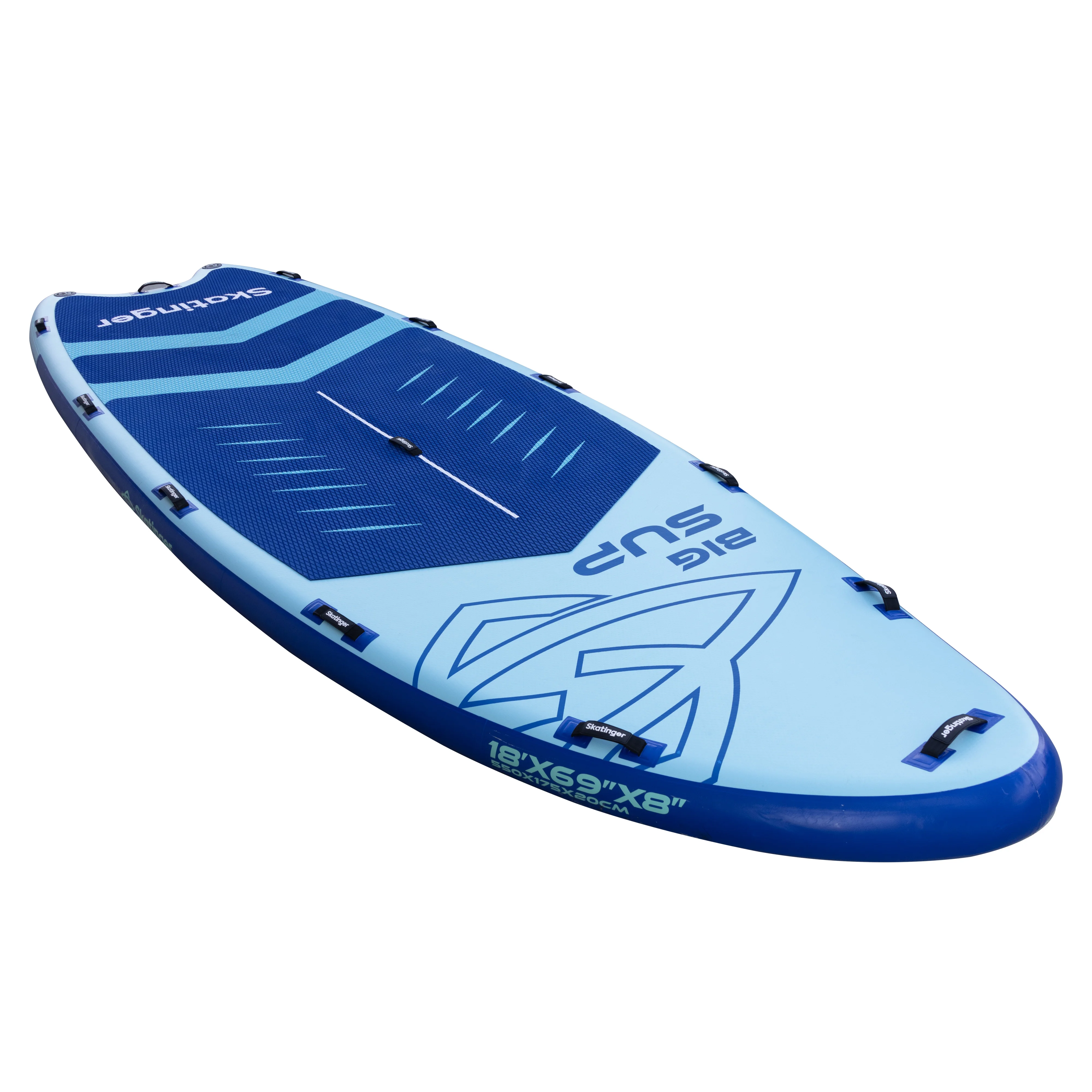 Extra Wide 10 Person Multi Person Drop Stitch Giant Team Stand up Paddle Board