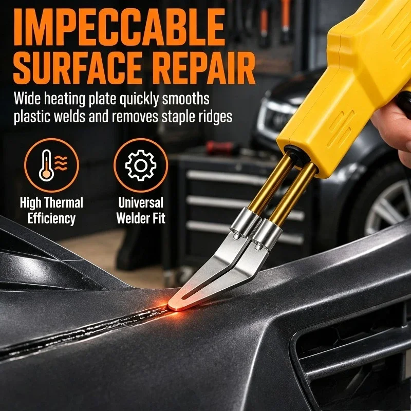 Hot Sell Adjustable Smooth Head Soldering Repair Iron Smooth Head 45 Degree Elbow Design For A Variety Of Plastic Welding Tools