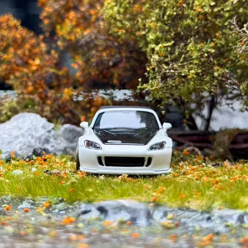 

Модель автомобиля MH MOTORHELIX S2000 TYPE S в масштабе 1:64, статическая коллекционная модель из сплава, украшение, праздничный подарок, игрушка