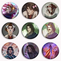 Anime Arcane Viktor Soft Button Pin LOL Cartoon Character Brooch Badge Bag Coat Decor Cosplay Jewelry Friends Party Gifts