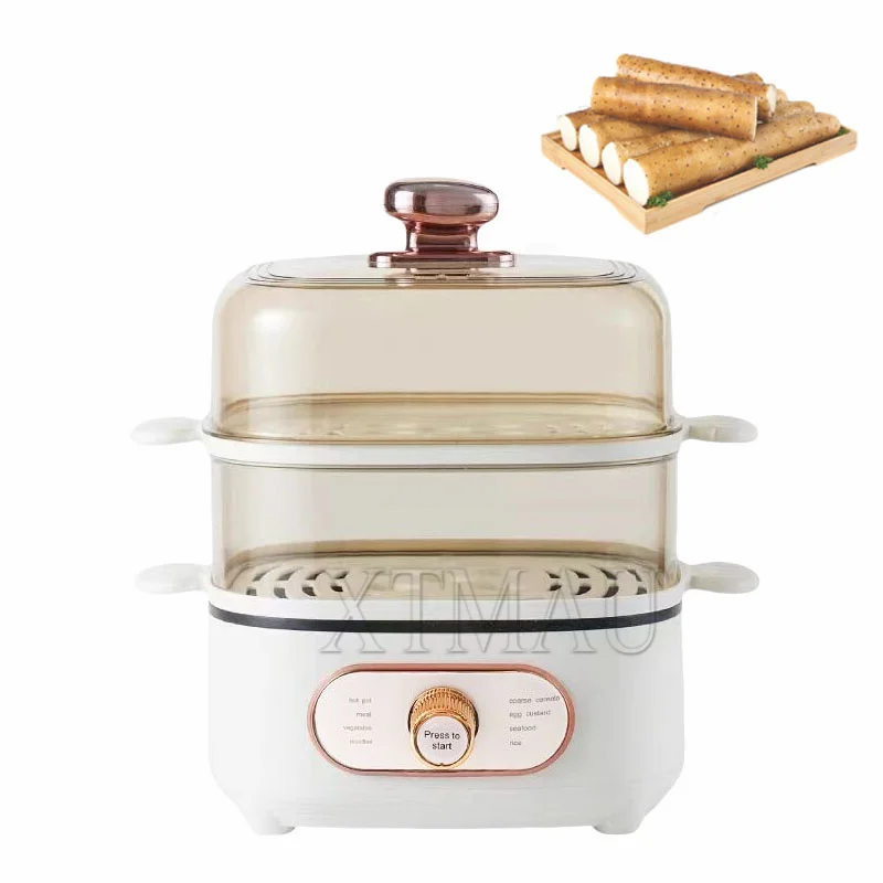 

Home Multifunctional Breakfast Machine Steamer Electric Steam Pot Cooking Steaming Food Dumplings Household Pan