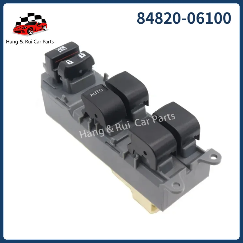 84820-06100 Left Driver Side Power Window Master Control Switch For Toyota Corolla RAV4 Camry Prius C 641-50649BL