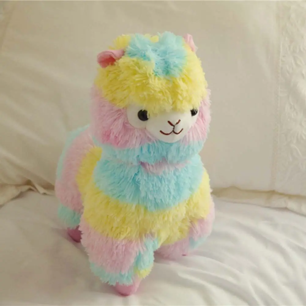 

Colorful Kids Gifts Plush Pillow Sheep Cotton Animal Dolls Plush Doll Plush Animal Toy Stuffed Toys Alpaca Plush Toys