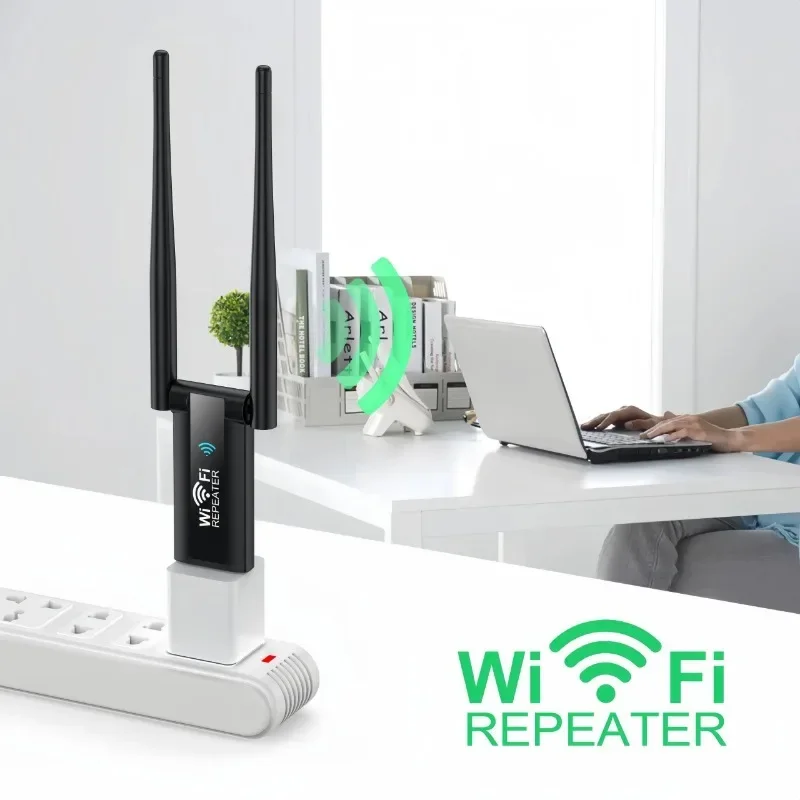 

USB 2.4G 300Mbps Wireless WiFi Repeater Extender Router WiFi Signal Amplifier Booster Long Range Wi-Fi Repeater Access Point