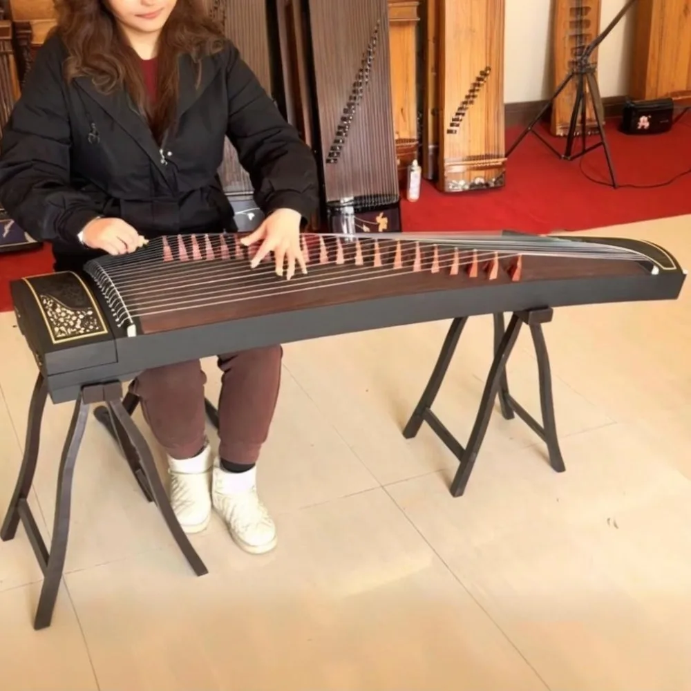 Wooden 163cm Standard Guzheng Healing Beginner Learning Guzheng Professional Performance Traditional Musical Instruments