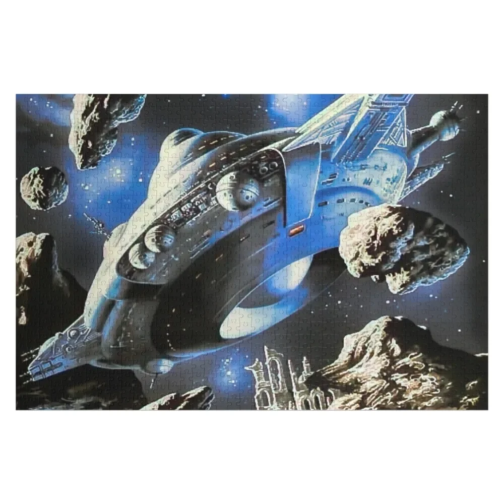 Perry Rhodan - Retro Comic Sci-Fi Art Jigsaw Puzzle Aangepaste foto Aangepaste kinderspeelgoedpuzzel