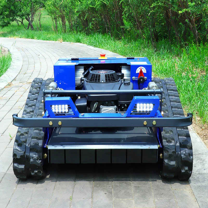 Customized professional smart lawn mower for lawn maintenance, weed cutting, can easily cope with slope mower robot