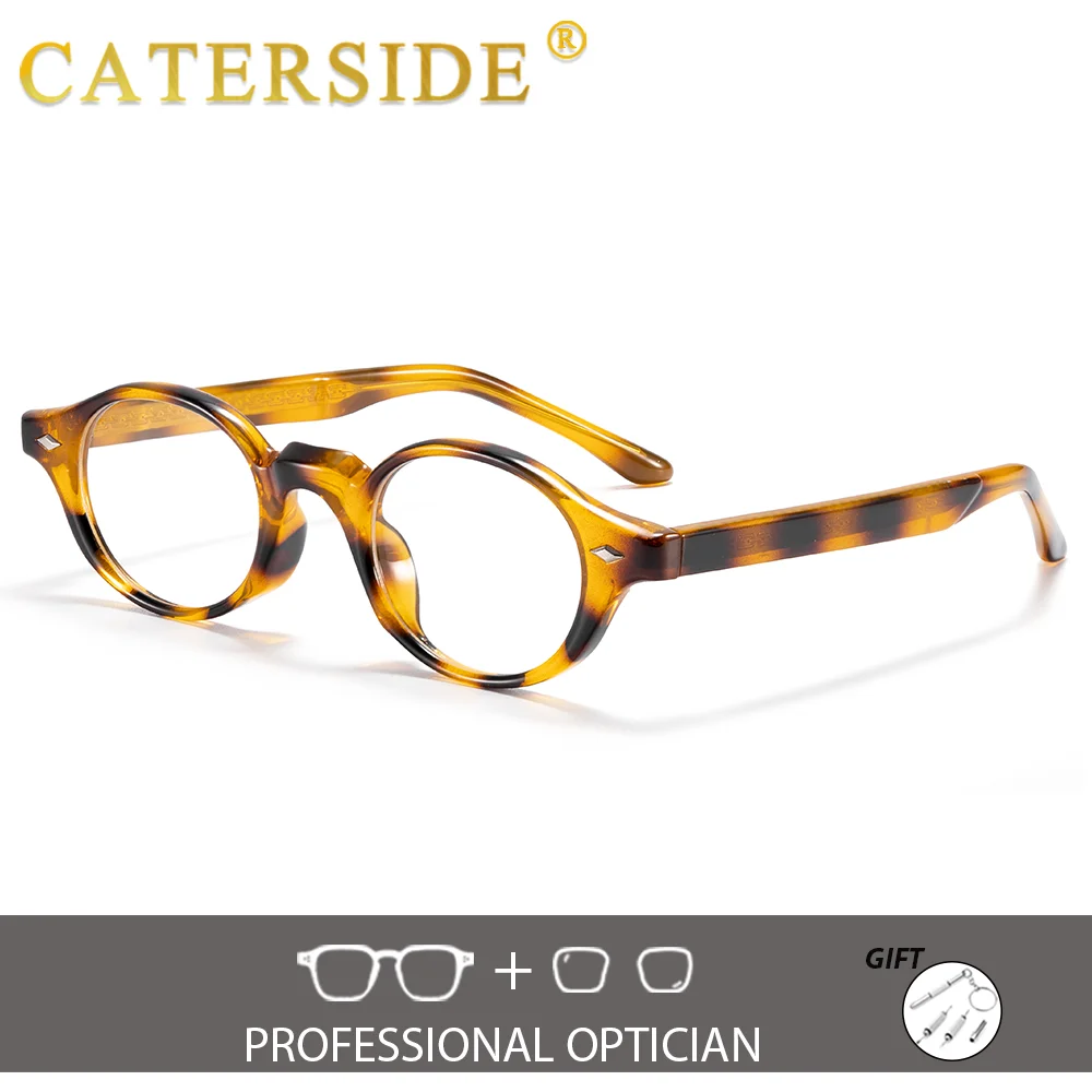 

Очки CATERSIDE с прогрессивными линзами на заказ для женщин, овальные, с защитой от синего света, фотохромные, оптические, для коррекции близорукости
