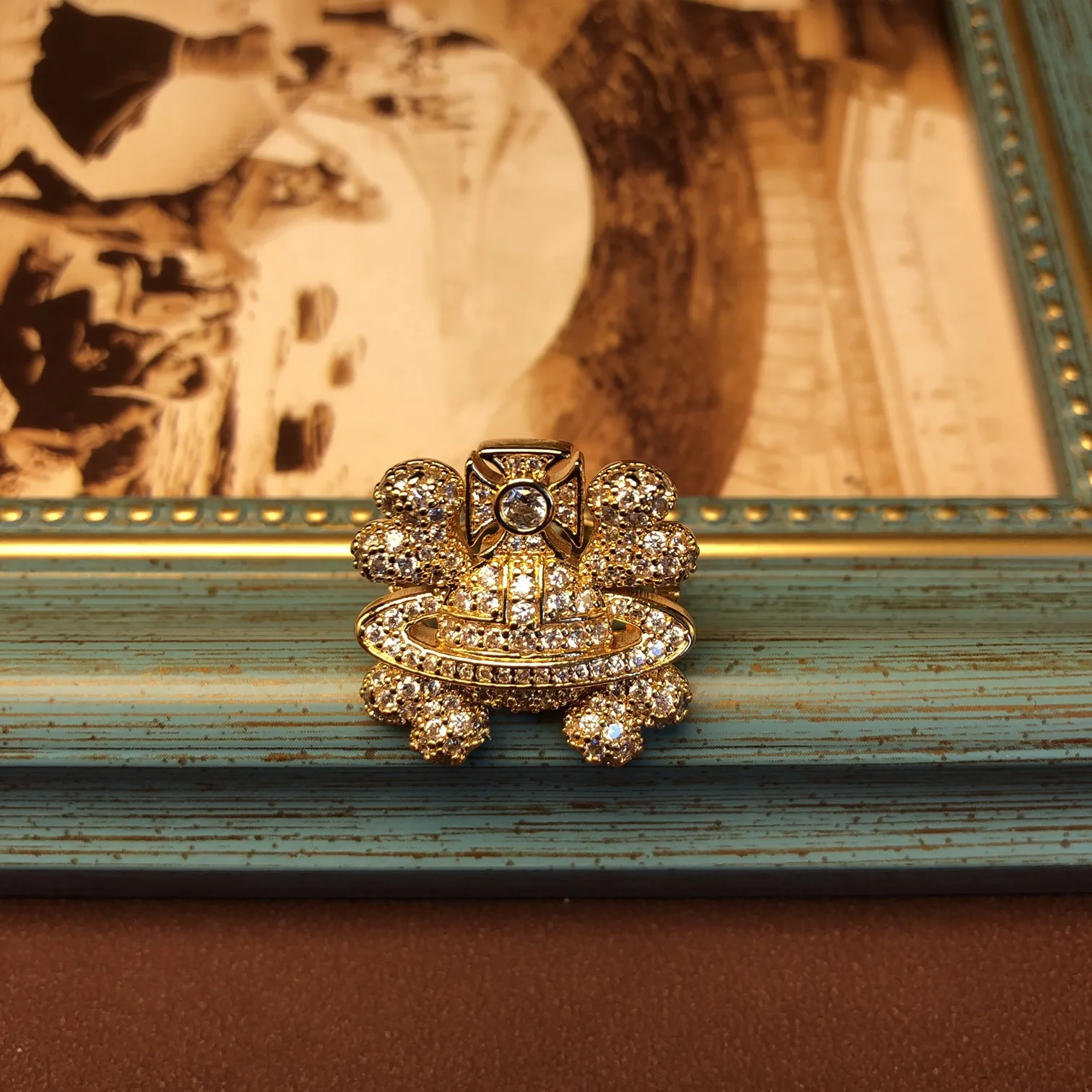 

Personality ring open ring crab shape temperament Design ring for women