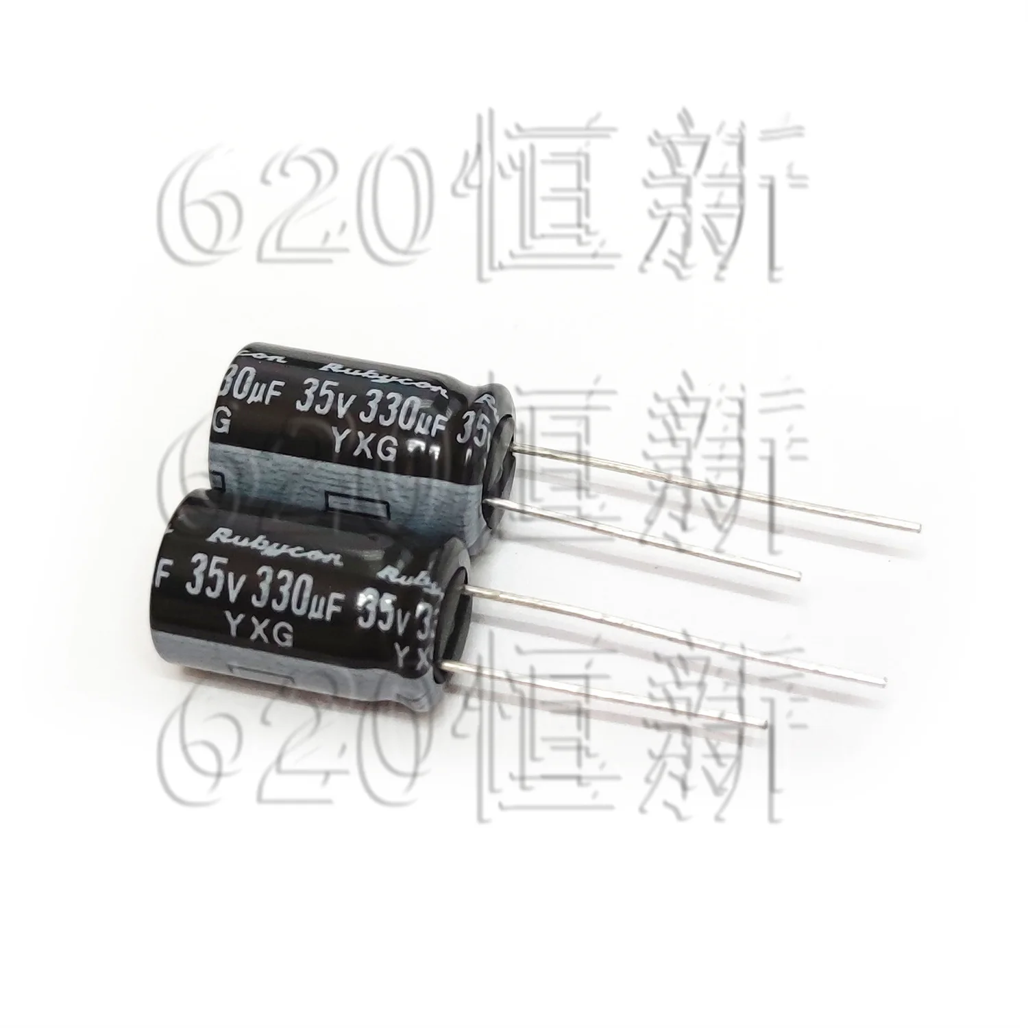 200PCS 35V330UF YXG 10X16 Original New RUBYCON Aluminum Electrolytic Capacitors Long Life Low Impedance